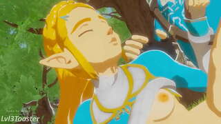 Zelda Menghisap dan Fucking Link